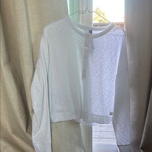 Vuori Longsleeve Sunrise Oversized Henley - Medium